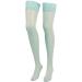 Compressana Calypso 140en Thigh High Support Leg Socks - 15-18 mmHg Compression Lace Ligament Mint Size IV (42-44) - Effective Support & Comfort - Buy Online on GoSupps.com