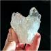 50-60g Natural White Angel Aura Crystal Cluster Electroplating Titanium Coating Quartz Cluster Stone Gifts Home Collections - Buy Online on GoSupps.com