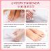 9-Piece Nourishing Foot Mask Niacinamide Foot Mask Callus Cream Foot Socks Moisturising Cream Dry and Cracked Foot Care Callus Removal (Peach + Cherry + Strawberry) - Buy Online on GoSupps.com