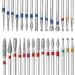 Treki 30 Pieces Fine Ball Nail Cutter Attachment Set and Tip Nail Drill Bits Made of Carbide Professional Diamond Bits for Gel Nails Acrylic Nails Cuticles - Buy Online on GoSupps.com