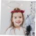 Abaodam 1pc Christmas Wreath Christmas Decore Hair Tie Bridal Headdress Girl Hair Decor Grace Bride Pine - Buy Online on GoSupps.com