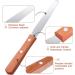 JimKing Stainless Steel Waxing Spatula for Body Hair Removal - Wooden Handle Craft Stick (1 pcs) - Buy Online on GoSupps.com