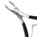 Professional Cuticle Nipper & Pusher - Stainless Steel Cuticle Remover Tool for Manicure & Pedicure (Black) - International Shipping Available - Buy Online on GoSupps.com