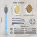 Avilana Long Handle Shower Body Brush - Dual-Sided Silicone Back Scrubber with Soft and Stiff Bristles - Buy Online on GoSupps.com