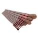 Flat Concealer Brush Low Absorption Makeup Brush Set Lightweight Soft Portable Smooth Application for Daily Use