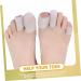 PLAFOPE 10pcs Silicone Toe Covers & Separators - Big Toe Protectors for Men - Mild White - 3x2.5cm - Buy Online on GoSupps.com
