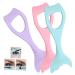 Ipetboom 3pcs Eyeliner Auxiliary Artifact Cosmetic Eyelash Guard Lash Mascara Shield Protection Eyelash Comb Medium