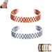 2PCS Magnetic Copper Prostate Bracelet Improves Blood Circulation Adjustable Length Prostapower Magnetic Copper Band (2pcs-m)
