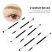Buy NOLITOY 18 Pcs Eyebrow & Eyelash Extension Brush Set | Dual Ended Angled Makeup Tools | Portable Lash Applicators - International Shipping Available - Buy Online on GoSupps.com