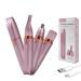 Scienbeauty Facial & Eyebrow Hair Remover Nose Ear Hair Trimmer 3 in 1 USB Rechargeable Painless Hair Removal Kit with 3 Replaceable Rinseable Grooming Heads for Women