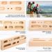 LA KEN DU Portable Hangboard - Wooden Fingerboard for Rock Climbing | Solid Beech Finger Strengthener - Buy Online on GoSupps.com