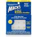 Macks Soft Silicone Ear Plugs for Pillowcase 12 pieces (1 pack) White