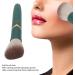 Rechargeable Makeup Brush Electric Cosmetic Brush with 180mAh Battery and 10 Vibrating Gears for Home Use - Buy Online on GoSupps.com