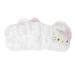 Plush spa headband with Hello Kitty's signature bow pink cruelty-free and vegan Pink 1 piece (1 pack)