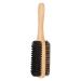 Premium Double-Sided Hair Brushes & Beard Styling Tools for Men | Natural Wood Handle & Razor Comb for Home Salon - Buy Online on GoSupps.com