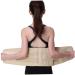Back Braces for Lower Back Pain Relief | Breathable & Adjustable Lumbar Support Belt | XL Reinforced Back Support - Buy Online on GoSupps.com