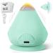 Yosemy electrically trigger point presser trigger points massage device fascia ball massage ball with suction cup and hot for muscle pain and tension of the shoulder neck arms back (green)
