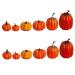 Cabilock 12pcs Pumpkin Fall Decor Thanksgiving Pumpkin Decor Rustic Fall Decor Faux Pumpkins Simulated Pumpkin Halloween Pumpkin Ornament Harvest Decorative Pumpkins Foam Autumn Reward