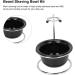 Mostache Shaving Bowl Set - Durable Stainless Steel Men's Shaving Tool for Salons | Space-Saving & Fashionable - Buy Online on GoSupps.com