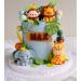 JeVenis Jungle Animals Cake Decoration - Safari Birthday & Baby Shower Decor | Perfect for Celebrations - Buy Online on GoSupps.com
