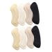FRCOLOR 4 Pairs Follow up High Heel Grips Heel Grips Shoe Pads Shoes Heel Pad High Heel Protectors Insoles for Heels Heel Cushions Grip Self Gel Insoles Patch Anti Drop