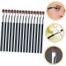 FOMIYES 100pcs Eye shadow brush makeup applicators girls suit handle eye brush for makeup Miss mix - Buy Online on GoSupps.com