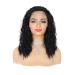 SALLYWELL 14 Inch Lace Front Wave Synthetic Wig | Heat Resistant Short Bob Wig with Baby Hair | JSGLC-Black - Buy Online on GoSupps.com