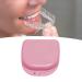 Buy Portable Dental Prosthesis Orthodontics Retainer Box - Dustproof & Professional Storage Case for False Teeth (Pink) - Buy Online on GoSupps.com