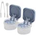 Portable Contact Lens Container & Travel Cosmetic Organizer - Ink Blue - Buy Online on GoSupps.com