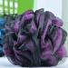 LiFBEAUTiFuL Bathing Ball Set - XXL 75g Size, Strong Exfoliation, Four Colors, Four Hooks, Loofah - Blue, Yellow, Purple, Green - 6 Inch - Buy Online on GoSupps.com