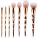 Make Up Brushes Set 7 Pieces Professional Cosmetic Brushes Powder Foundation Eyeshadow Eyeliner Highlighter Brush Kits for Both Beginners and Professional Makeup Artist Stylish and Popular - Buy Online on GoSupps.com