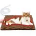 NAMOTEK Pet Heating Pad, Safe Electric Heating Pad for Dogs and Cats Indoor Warming Pad with Auto Constant Temperature 15.7" x 12"