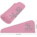 Tic Toe Noughts and Crosses Microfiber Hair Towel Wrap - Super Absorbent Turban for Women 10"x26" - Ideal Hair Care Solution - Buy Online on GoSupps.com