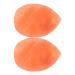 PENIKOKO 2 Pieces Mineral Salt Block Deodorant Body Scrub Unscented Soap Pink Salt Stone Natural Stone Scraper Polished Salt Stone Skin Exfoliating Block Callus Remover Stone