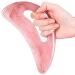 Back massager gua sha tool for full body bow shaped portable smooth resin gua sha stone with rounded odorless pain relief muscle relaxation massage tools