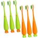 Beaupretty 30 Pack Carrot Toothbrushes for Kids - Bulk Manual Travel Toothbrushes - Beautiful Children's Oral Care Tools - Buy Online on GoSupps.com