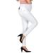 Milano Maternity Jeans - Ultra Stretch Buttery Soft Denim for Pregnant Women | High-Waisted Over The Bump Band | Comfortable and Slimming Maternity Clothing | White - Buy Online on GoSupps.com