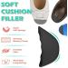 JL-Group Shoe Fillers | Toe Cushion Inserts for Loose Shoes | Adjustable Comfort Insoles (M | Fits 1/2-1 Size Bigger Yellow & Black - Buy Online on GoSupps.com