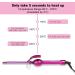 iGutech 9mm Ceramic Curling Iron for Long & Short Hair - 3/8 Inch Barrel - Buy Online on GoSupps.com