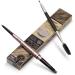 HeyBeauty Eyebrow Pencil with Brow Brush - Black | Double Ended Automatic Makeup Cosmetic Tool - Buy Online on GoSupps.com