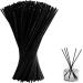 Rattan sticks for room fragrance rattan sticks rattan reed sticks rattan sticks reed diffuse sticks fragrance sticks bamboo sticks chopsticks for room -air dispenser black 30cm 60pcs