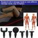 Brrnoo Massage Gun - Deep Muscle Fascia Device with 20 Adjustable Settings & 6 Heads for Sports & Gymnastics | International Shipping - Buy Online on GoSupps.com