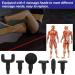 Electric Massage Gun - Quiet Adjustable Muscle Massager with Digital Display for Fatigue Relief | International Shipping - Buy Online on GoSupps.com