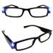 Reading glasses with LED reading light reading aid visual aid reading lamp glasses 1.0-3.5 dpt (+1.0)