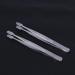 Zonster Professional Eyebrow Tweezers Stamp Set - Stainless Steel Flat Paddle End, Anti-Slip Design - 2pcs - Buy Online on GoSupps.com