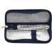Pomojonbi 2PCS Insulin Cooler Travel Case Diabetic Medication Organizer Cooler Bag Navy Blue Easy to Use Navy Blue - Buy Online on GoSupps.com