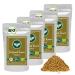 Azafran organic mustard seed brown |Mustard grains Unmistaked for cooking |Insida wort |Black whole - mustard seed |Asian & Indian cuisine 1kg 250 g (4 Pack)