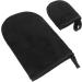 FOMIYES 2 Sets Tanning Gloves Face Tan Mitt Back Tanning Mitt Manicure Protective Gloves Body Lotion Applicator Back Lotion Uv Manicure Gloves Uv Gloves for Nails Flocking Pe Black Tool - Buy Online on GoSupps.com