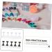 minkissy 2 Sets Nail Holder Professional Manicure Set Professional Manicure Kit Nail Art Practice Stand Nail Art Display Stand Crystal Display Stand Nail Practice Stand Nail Stand Metal 2.4X1.4X1.4CM Assorted Color 1 - Buy Online on GoSupps.com