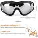 Dog Glasses | Waterproof & Windproof UV Protection for Small & Medium Dogs | Adjustable Fashionable Anti-Fog Design (Black) - Buy Online on GoSupps.com